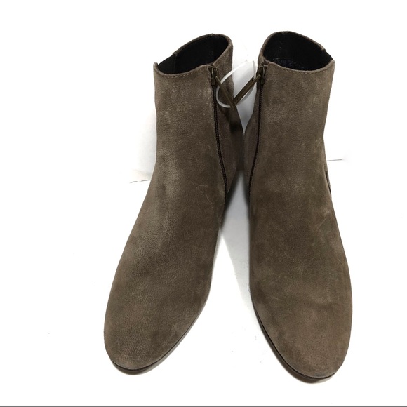 Aquatalia gray suede ankle boots size 9 - Picture 2 of 8